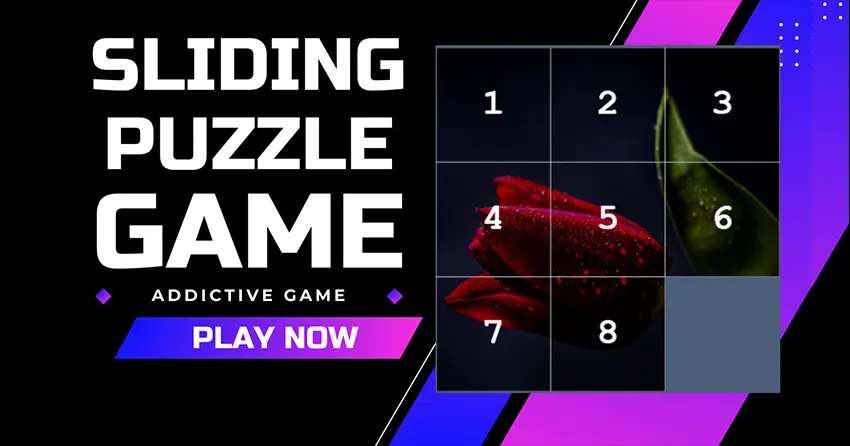 Free Online Sliding Puzzle Game